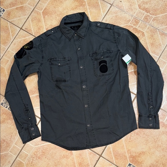 Fox Other - NWT Fox button long sleeve shirt top